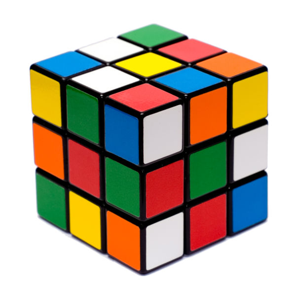 Rubik's Cubes. :cuberino: My friend Andrea, always thinking, 